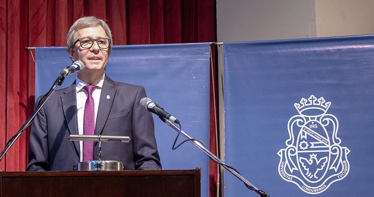 UNC: Boretto llamó a que la educación sea el motor de la movilidad social ascendente