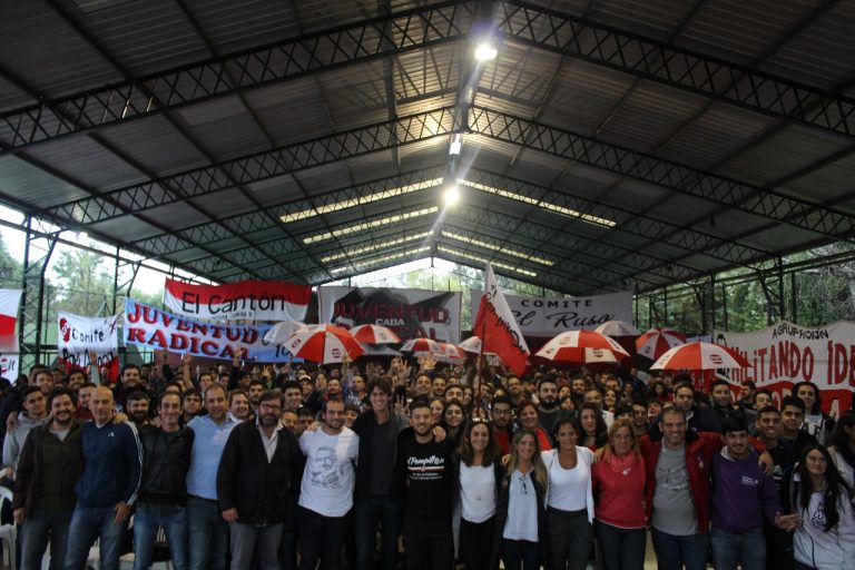 Lousteau inauguró el congreso de la Juventud Radical porteña