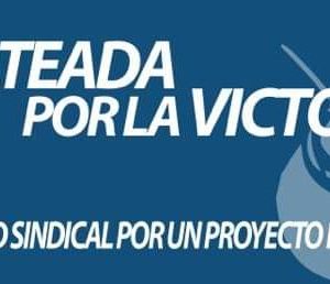 Mateada Nodocente por la victoria en Derecho