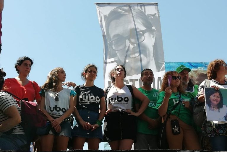 Paro docente y marcha a Plaza de Mayo